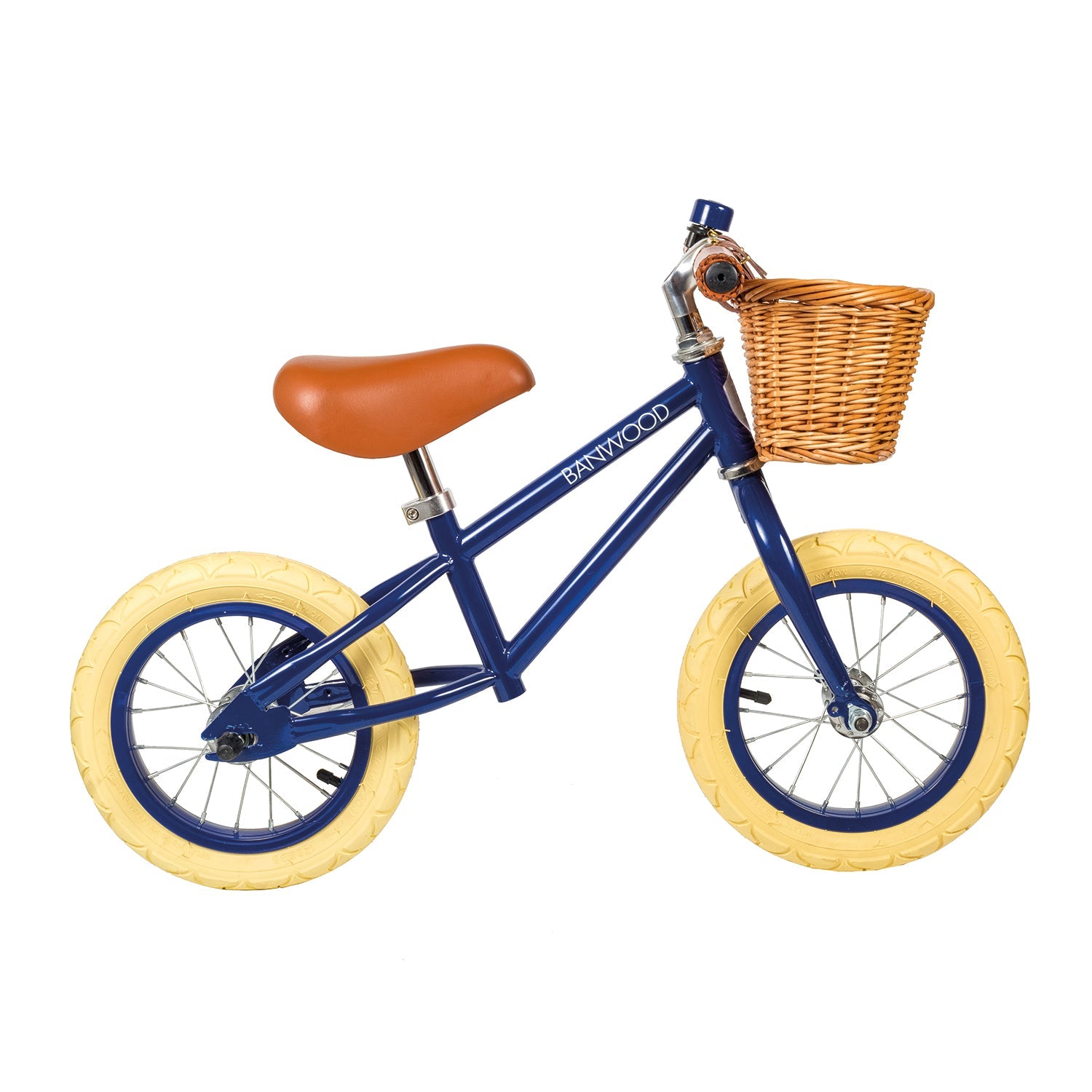 Navy Blue balansinis dviratis - little-goose.com