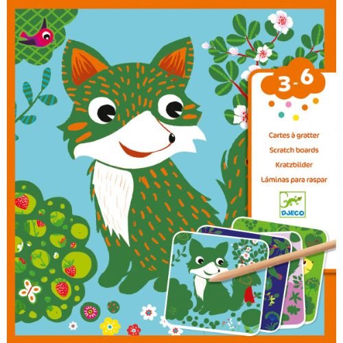 Nutrinamos kortelės - Country Creatures - little-goose.com