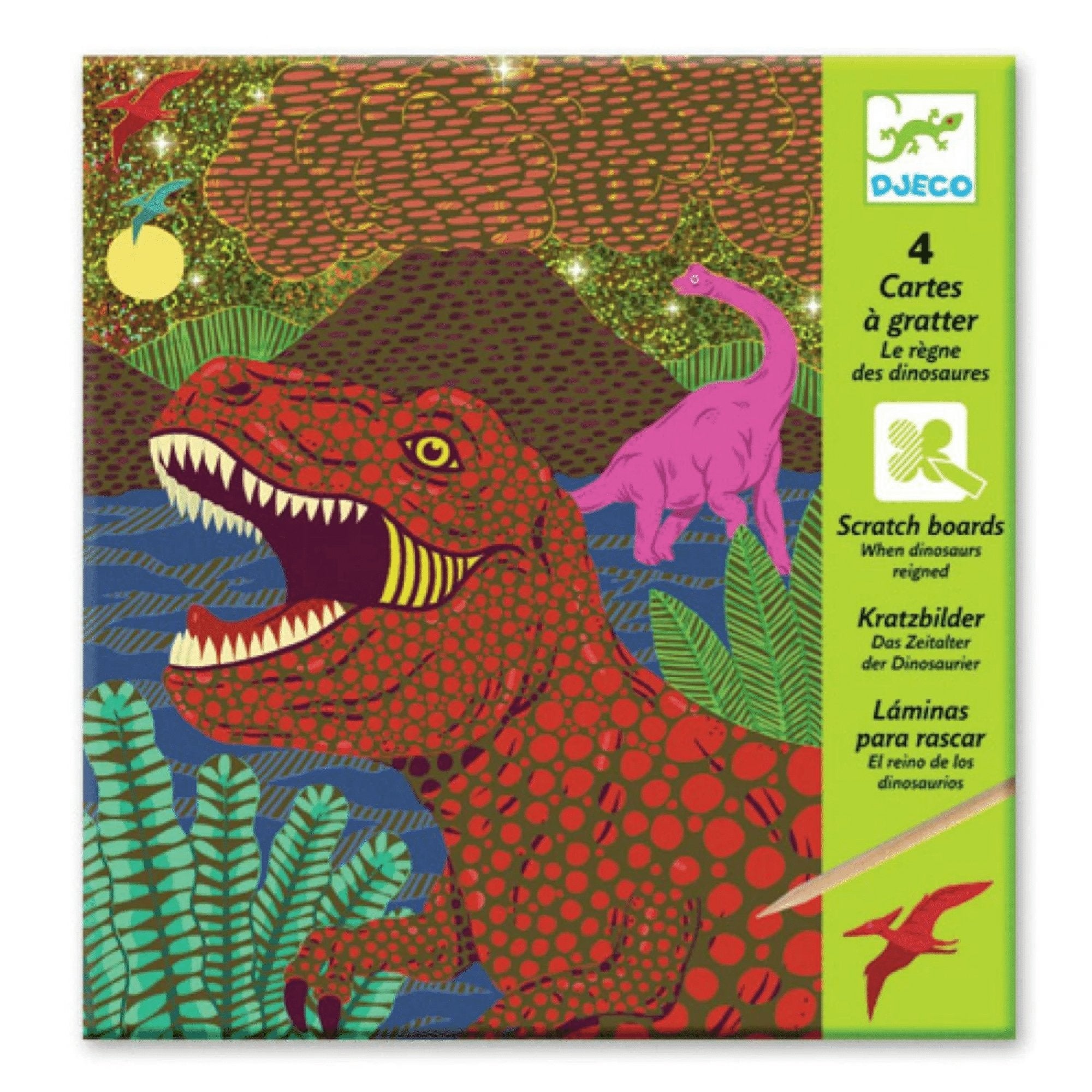 Nutrinamos kortelės - When Dinosaurs Reigned - little-goose.com