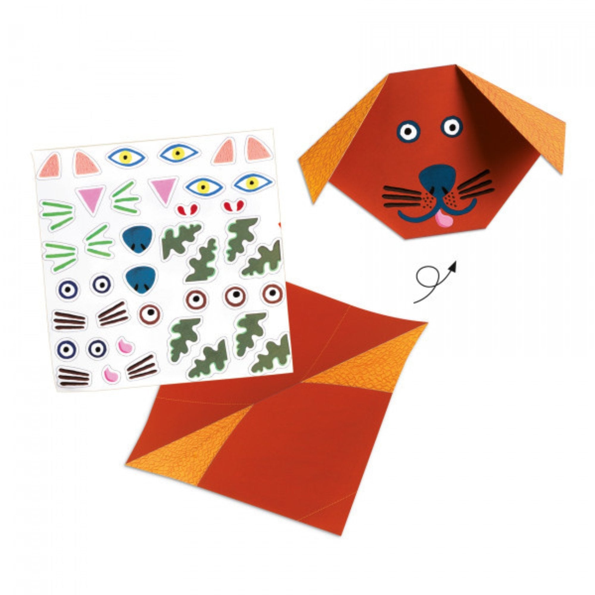 Djeco DJECO Planes Origami Paper Craft Kit – Level 3