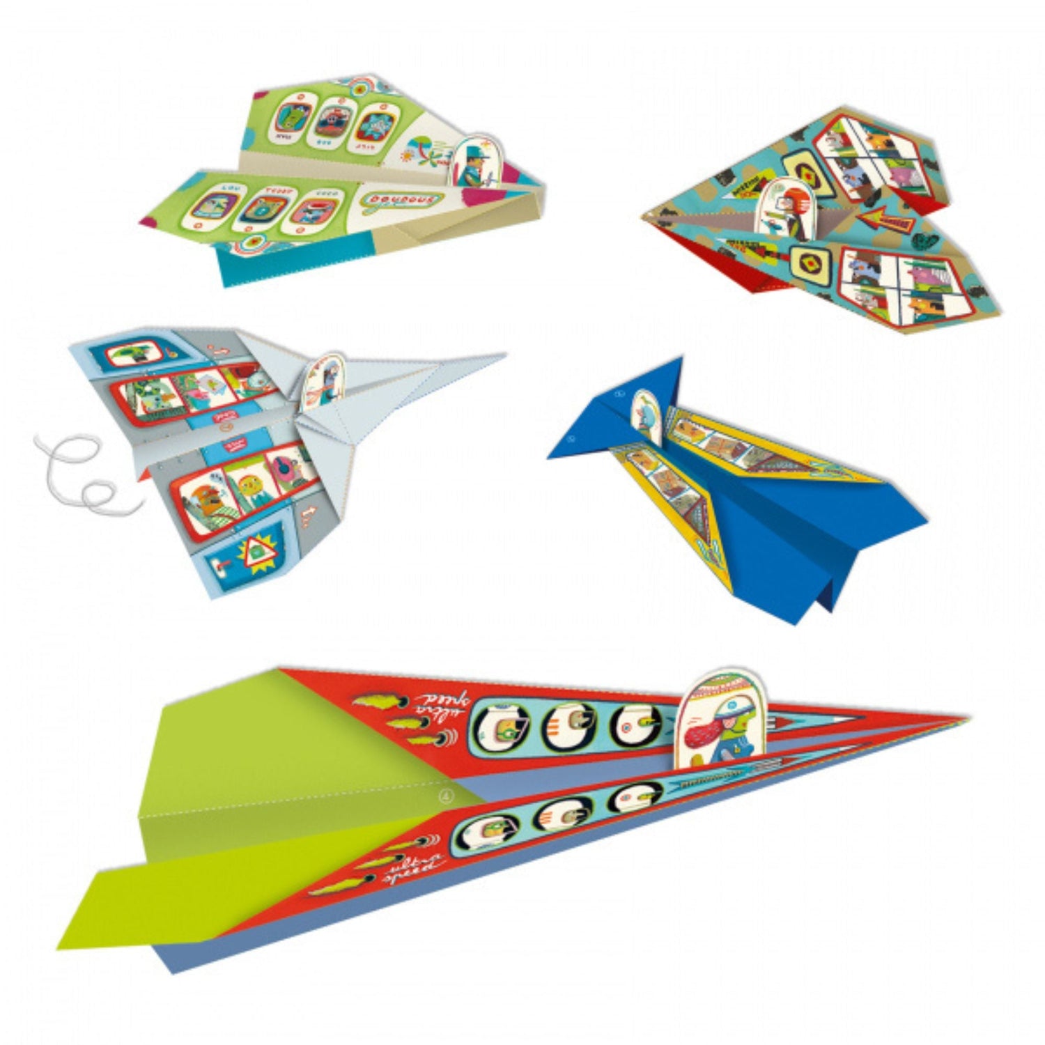 Origami rinkinys - Planes - little-goose.com