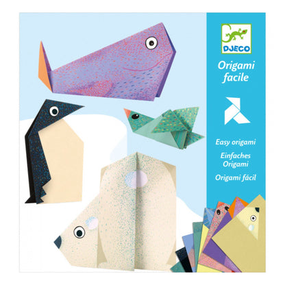 Origami rinkinys - Polar animals - little-goose.com