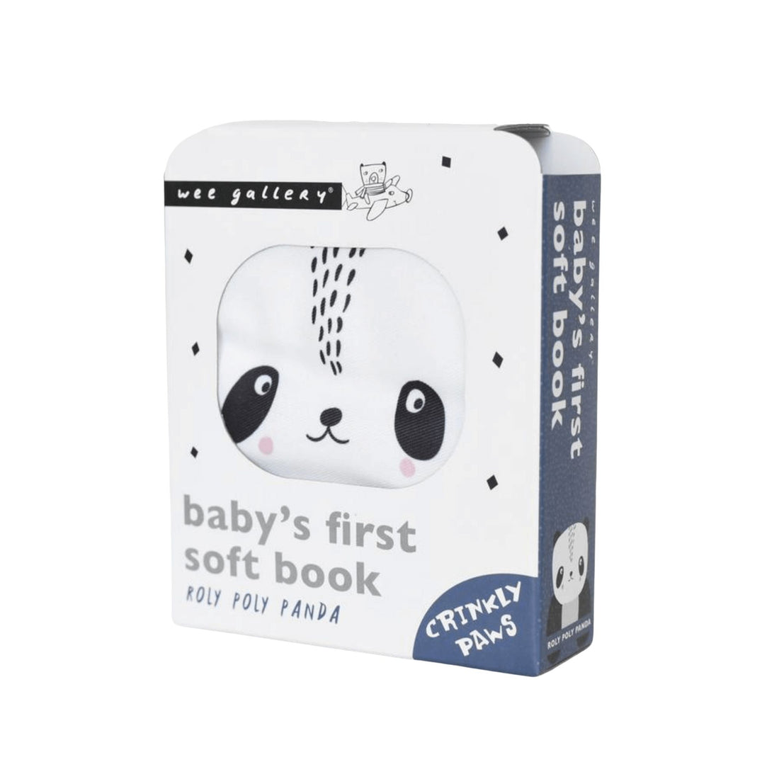 Wee Gallery soft activity book Roly Poly Panda