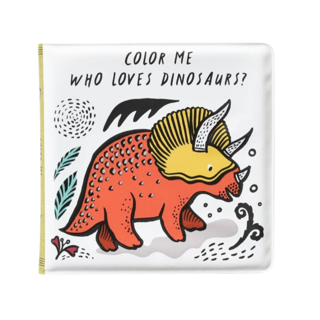 Vonios knygelė Color Me: Who loves dinosaurs?