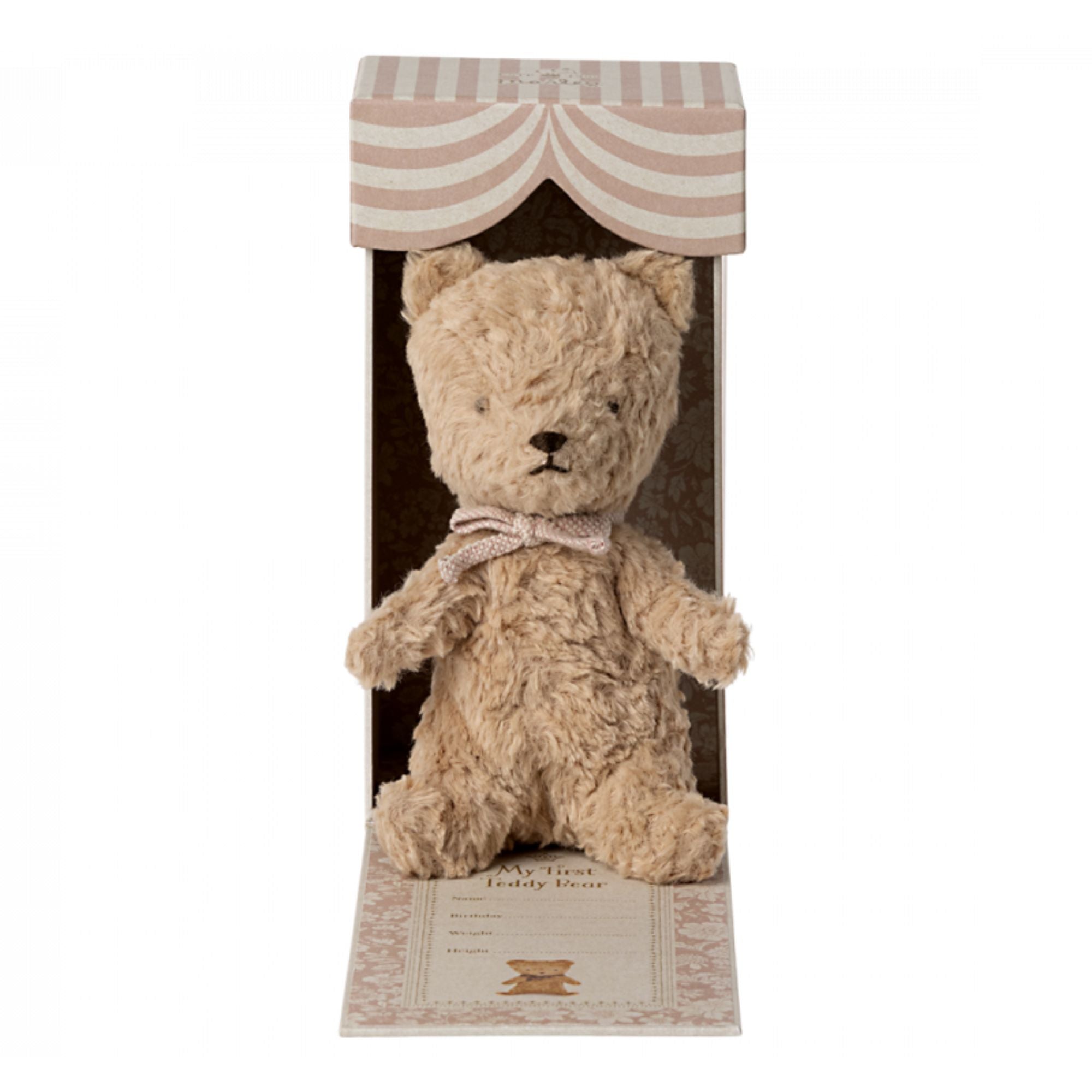 Maileg Teddy bear in a pink box