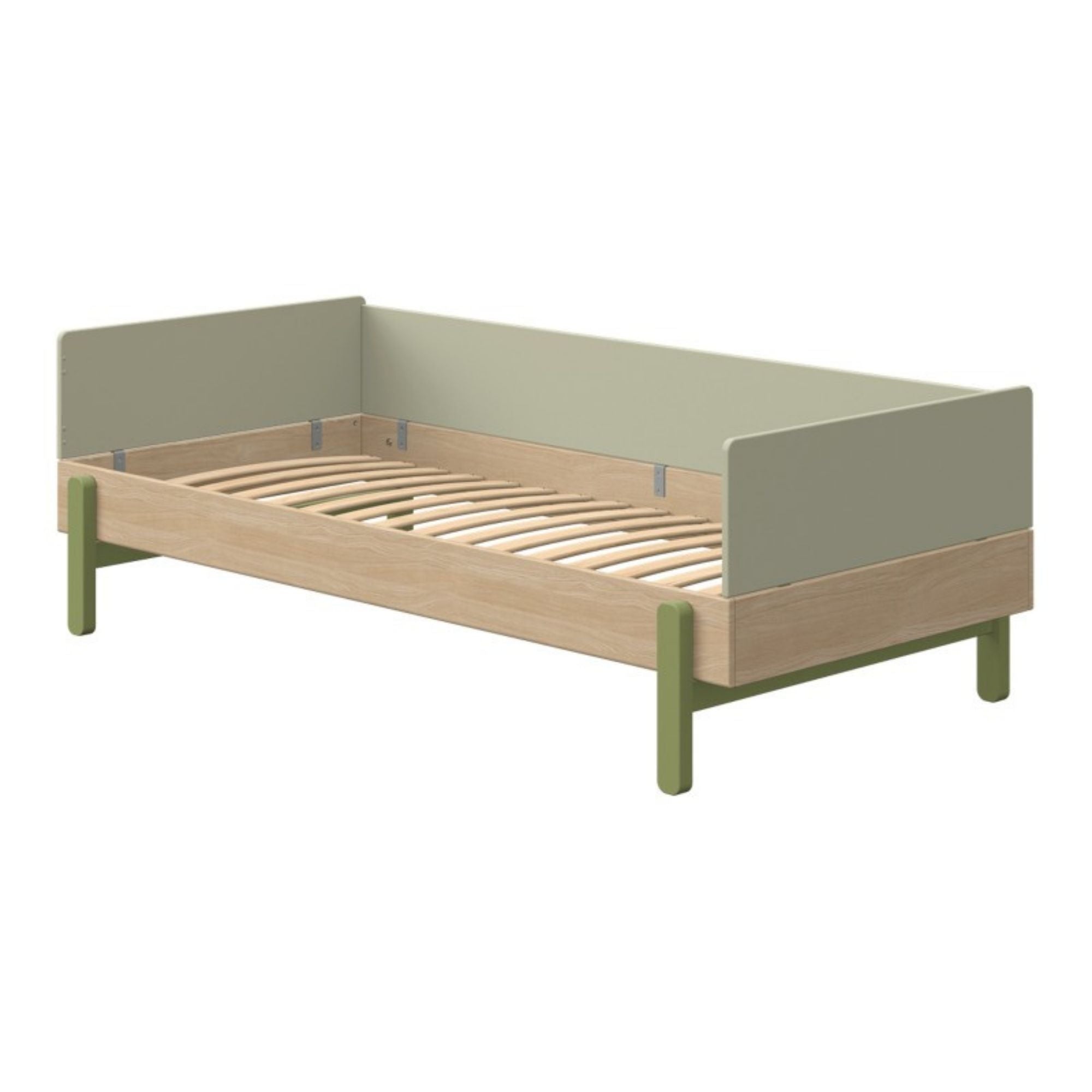 Vaikiška lova su sienelėmis Popsicle | Kiwi - 67.2 x 101.8 x 204.2 cm - little-goose.com
